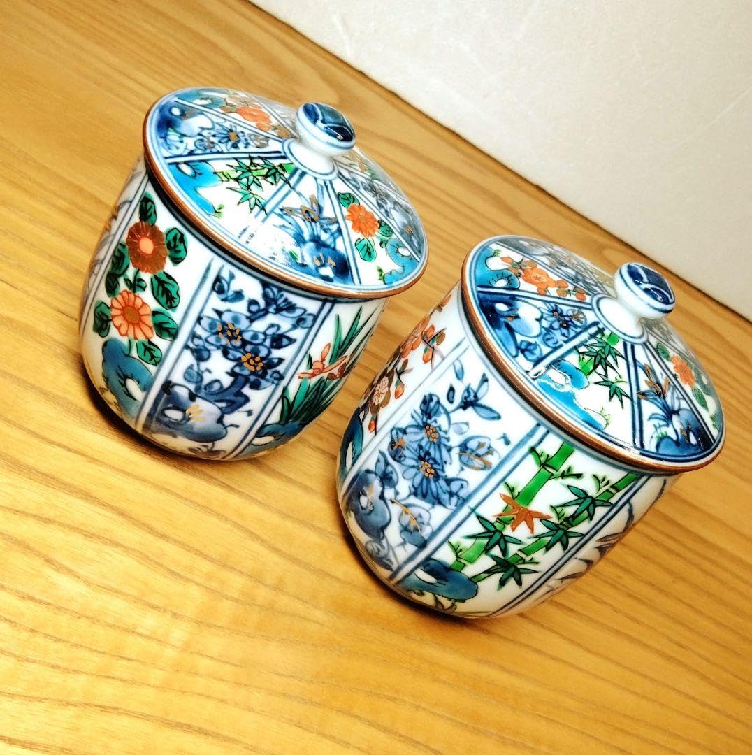 ☆ 平安瑞松 清水焼 色絵湯呑 Amazon | 清水焼 京焼 平安瑞松 色絵湯呑み茶碗 | ノーブランド品